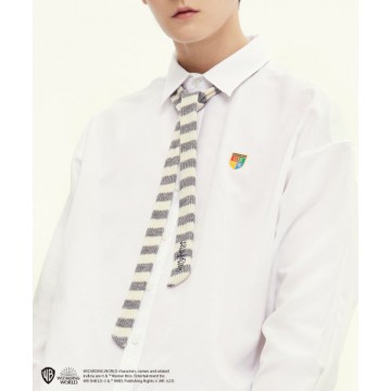 韓國Romantic Crown - [HP X RMTC] KNIT TIE SHIRTS_WHITE